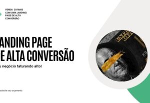 Eu vou criar uma Landing Page de alta conversão
