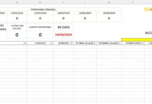 Eu vou desenvolver sua planilha de excel