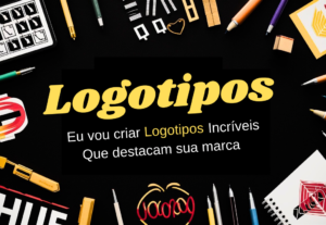 Eu vou Criar Logotipos Incríveis que Destacam Sua Marca