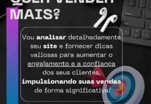 Eu vou analisar seu site e fornecer dicas valiosas