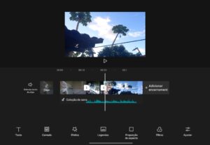 Eu vou fazer uma edição de vídeo simples pra você