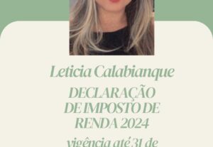 Eu vou declarar seu imposto de renda