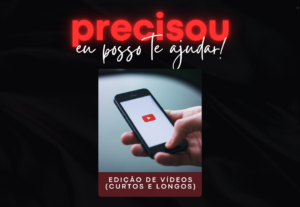 Eu vou transformar as suas ideias em um vídeo incrível