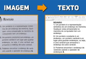 Eu vou digitar textos
