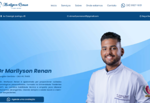 Eu vou criar o seu site landing page