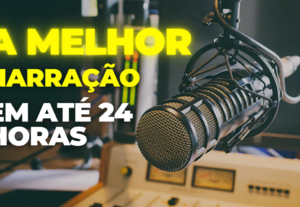 Eu vou transformar o seu texto em uma locução perfeita