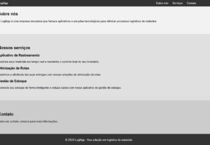 Eu vou criar um site para você