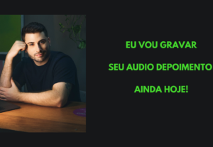 Eu vou fazer seu áudio divulgação para o seu serviço/produto