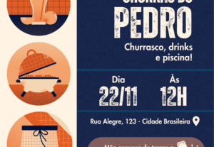 Eu vou fazer um convite eletrônico para suas festas