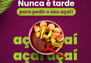 Eu vou vou criar uma arte incrível para seu açai/sorvete.