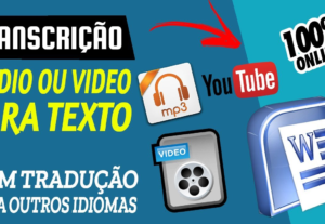 Eu vou transcrever seu vídeo para texto