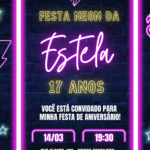 Eu vou fazer um ou mais convites digitais lindos para você