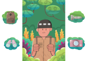 Eu vou criar ilustrações infantis para o que você precisar