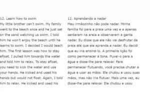 Eu vou Traduzir seu texto do inglês ao português