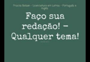 Eu vou Criar redações de 600 palavras