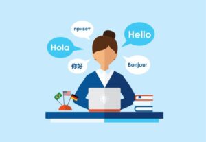 Eu vou Fazer tradução de textos, documentos ou trabalhos