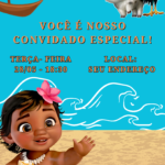 Eu vou fazer o convite da sua festa