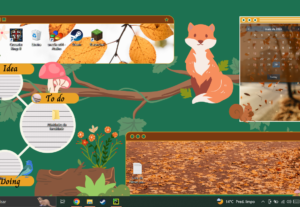 Eu vou criar um wallpaper organizado para seu notebook/pc