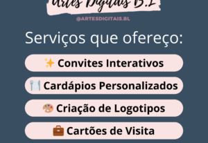 Eu vou fazer criação de artes digitais
