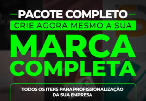Eu vou criar a sua marca completa