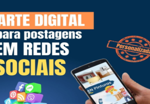 Eu vou fazer artes para suas redes sociais