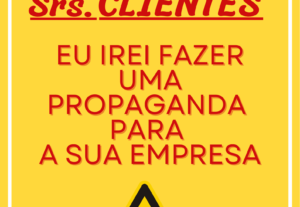 Eu vou gravar uma propaganda para sua empresa em até 4horas