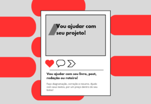 Eu vou Diagramar ou corrigir seu livro/post