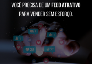 Eu vou fazer o criativo que vende para o seu post