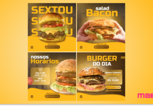 Eu vou criar 2 artes personalizadas para suas redes sociais
