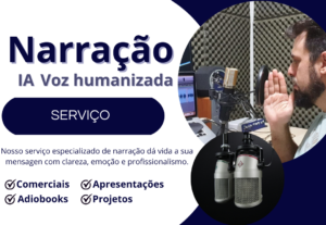 Eu vou fazer uma narração de alta qualidade