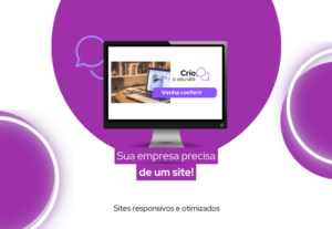 Eu vou criar o site para a sua empresa