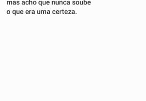Eu vou fazer um poema com assunto que você quiser.