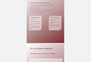 Eu vou Deixar seu texto mais bonito e agradável