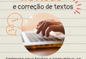 Eu vou corrigir e revisar seu texto