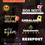 Eu vou  fazer packs irresistíveis para embelezar seu Instagr...