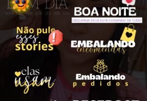 Eu vou  fazer packs irresistíveis para embelezar seu Instagr...