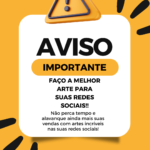 Eu vou fazer a melhor arte para o perfil da sua empresa