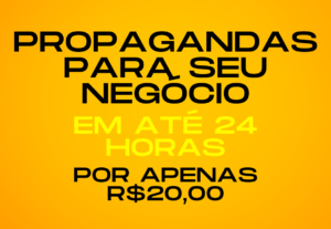 Eu vou criar propagandas para as redes sociais do seu negóci...