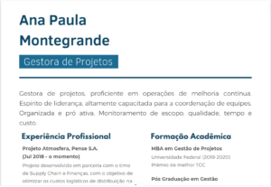 Eu vou cria seu currículo bem elaborado.