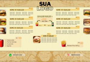Eu vou criar cardápios que fazem seus pratos venderem mais