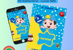 Eu vou Criar Convite virtual aniversário