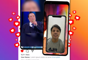 Eu vou personalizar um vídeo para Stories