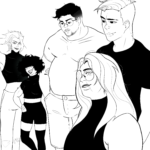 Eu vou fazer uma ilustração digital para você.