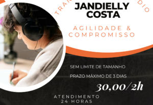 Eu vou transcrever seu aúdiode forma raṕida.