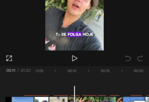 Eu vou editar ou criar o seu vídeo