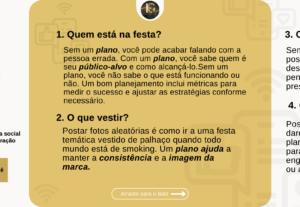 Eu vou criar 5 posts personalizados para o seu Instagram