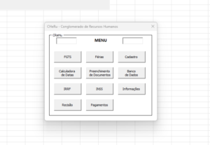 Eu vou fazer uma planilha no Excel pra você