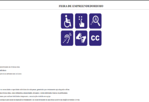 Eu vou fazer sites com conteúdos de apresentação e resumos.