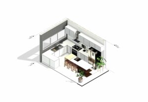 Eu vou Elaborar o serviço de design de interior e decorativo...