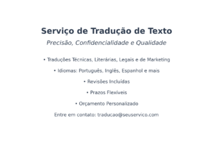 Eu vou Traduzir Seus Textos - inglês,espanho e mais